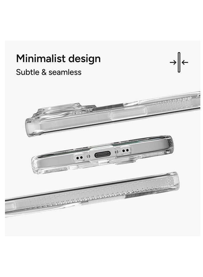 ZAGG iPhone Air 3-in-1 Bundle – Crystal Palace Snap Case MagSafe Compatible Clear Protective Cover with Screen Protector & Camera Lens Protector - Image 4